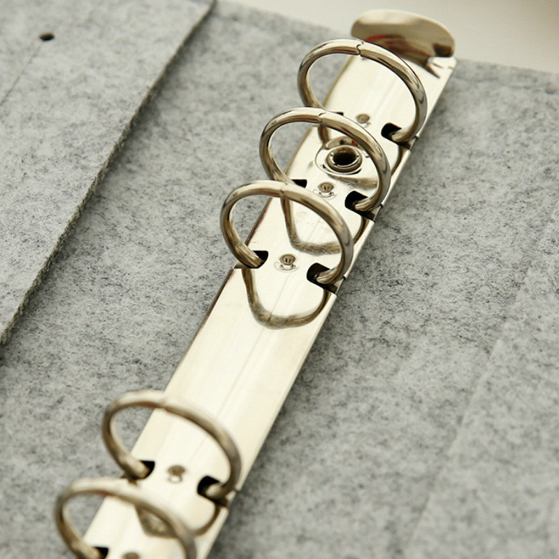 Jauns A5 A5 A6 filca apvalks, piezīmju grāmatiņas auduma audums, piezīmju grāmatiņas gredzens, dienasgrāmata, piezīmju grāmatiņas papīra turētājs, pārnēsājams dienasgrāmatas rakstāmpiederumu dāvana