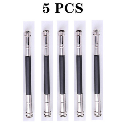 5/10 vnt metalinis dvigalvis pieštuko ilgintuvas Eskizų pieštukas 13cm laikiklis nerūdijančio plieno pieštukas patogumui