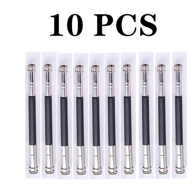 5/10 vnt metalinis dvigalvis pieštuko ilgintuvas Eskizų pieštukas 13cm laikiklis nerūdijančio plieno pieštukas patogumui