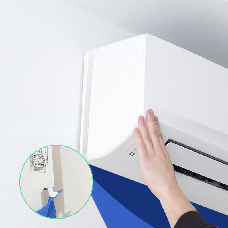 100 cm storio valiklis oro kondicionavimas Valymo dangtelis PVC su vandens vamzdžiu Home 1-1.5P Split pakabinamas oro kondicionieriaus įrankiai