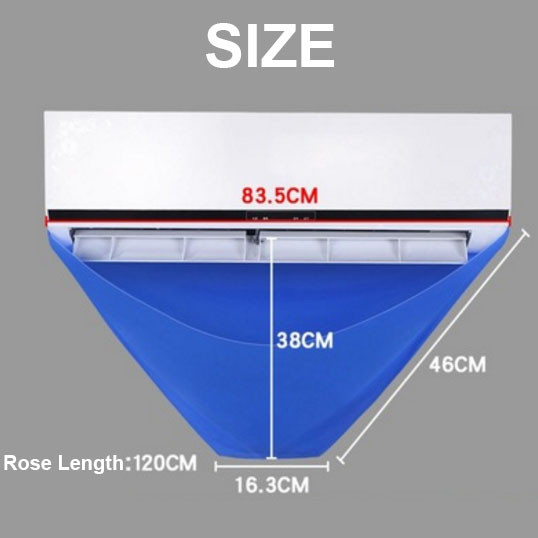 Oro kondicionieriaus valymo dangtelis šepetėlis filtras vandens maišelis oro kondicionieriaus valymo dulkėms atsparus valymo dangtelio įrankis