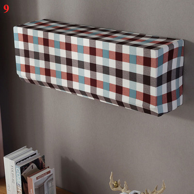 Capac de praf pentru aer condiționat, culoare solidă, decorațiuni pentru casă. Protector moale montat pe perete