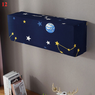 Capac de praf pentru aer condiționat, culoare solidă, decorațiuni pentru casă. Protector moale montat pe perete