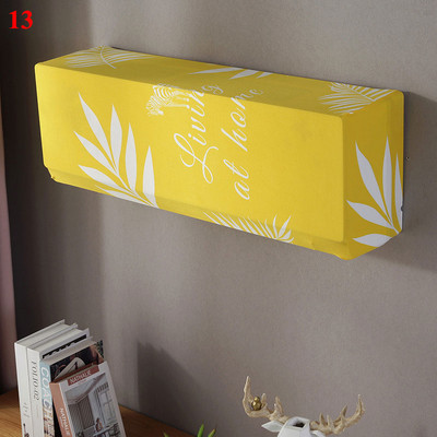 Capac de praf pentru aer condiționat, culoare solidă, decorațiuni pentru casă. Protector moale montat pe perete