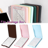 Document Paper Organizer A4 File Box Clear Desk Storage Clipboard Storage Office School Accessories for Office Organizer φάκελοι
