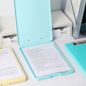 Document Paper Organizer A4 File Box Clear Desk Storage Clipboard Storage Office School Accessories for Office Organizer φάκελοι