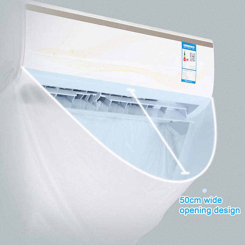 Gaisa kondicionētāja ūdensnecaurlaidīgs tīrīšanas vāks putekļu mazgāšanas aizsargs Gaisa kondicionētāja tīrīšanas rīks Ūdens uztvērēja vāka piederumi