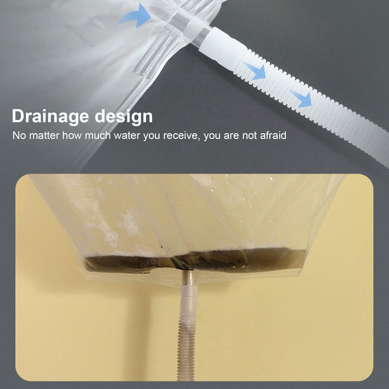 Gaisa kondicionētāja ūdensnecaurlaidīgs tīrīšanas vāks putekļu mazgāšanas aizsargs Gaisa kondicionētāja tīrīšanas rīks Ūdens uztvērēja vāka piederumi