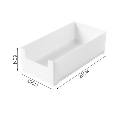 Galda organizators Atvilktņu tips Kancelejas preču glabāšanas plaukts Kosmētikas uzglabāšanas kaste Galda plastmasas kastīte var tikt sakrauta brīvi apvienota