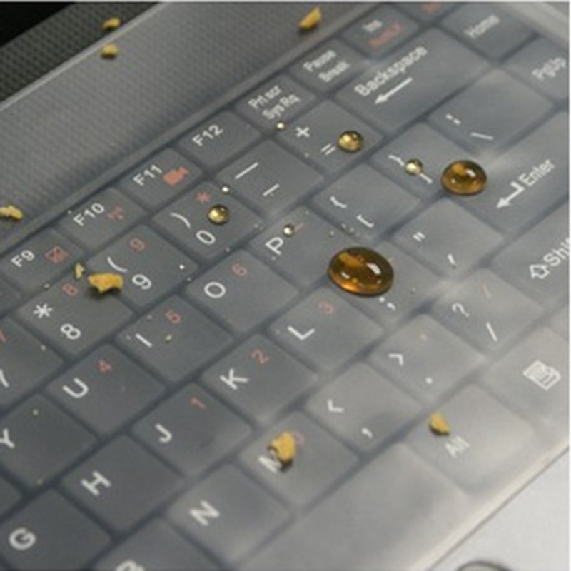 14-tolline / 15,6-tolline silikoonist ümbrisega sülearvuti universaalne klaviatuurikile, plaaditud klaviatuuri kaitsekile