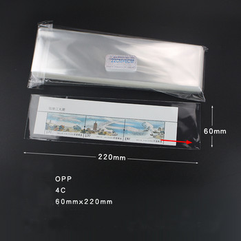 100 ΤΕΜ/Συσκευασία Μακριά λωρίδα PCCB STAMP SLEEVES Συλλεκτική τσάντα προστασίας 30mm*150m 40mm*230mm 50mm*230mm 60mm*220mm