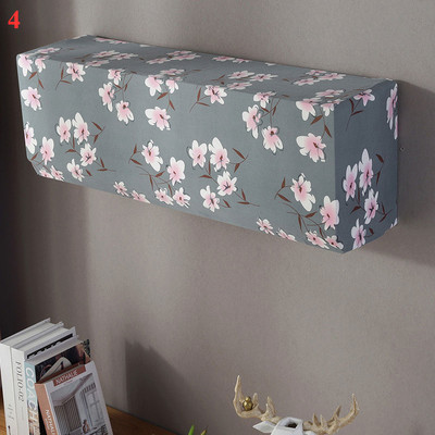 Piekarināms gaisa kondicionētāja pārsegs Sienā montējams gaisa kondicionēšanas aizsargvāciņš Elastīgs gaisa kondicionēšanas putekļu pārsegs Mājas dekors