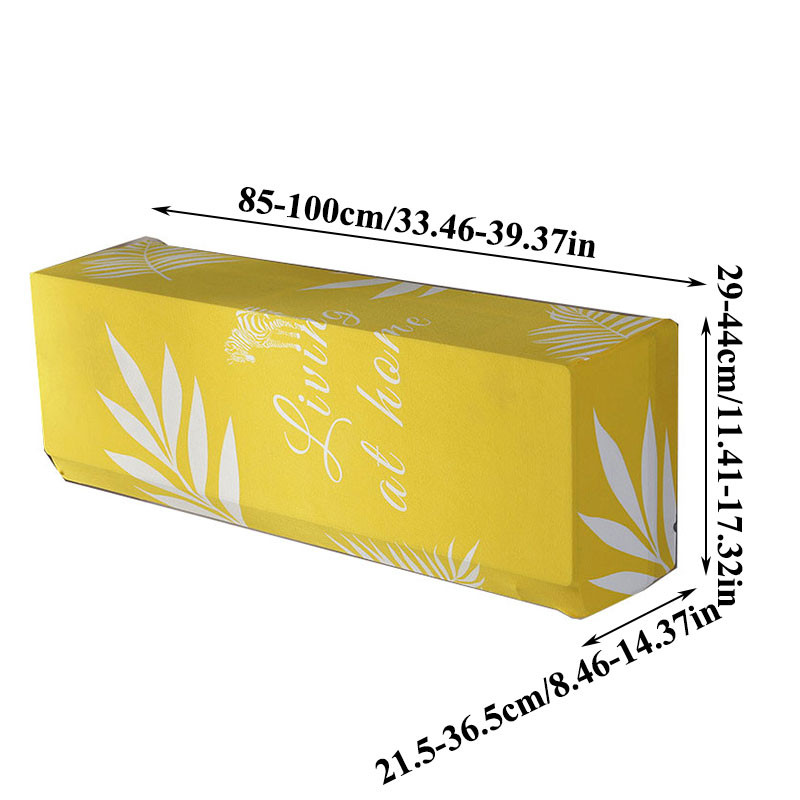 Piekarināms gaisa kondicionētāja pārsegs Sienā montējams gaisa kondicionēšanas aizsargvāciņš Elastīgs gaisa kondicionēšanas putekļu pārsegs Mājas dekors