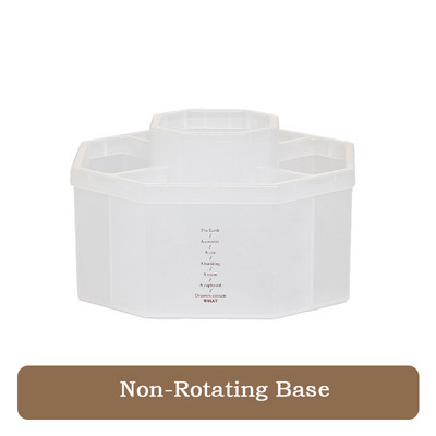 SDLP 360° Rotācijas pildspalvas turētājs lielas ietilpības gumijas zīmuļu glabāšanas kastīte Skolas kancelejas piederumu darbvirsmas kosmētikas otu organizators