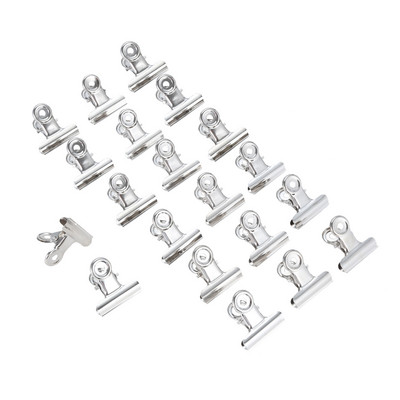 5-20gab. Sasaistes saspraudes Vidēja izmēra Metāla Apaļas Skavas Papīrs Antikvariāts Bronza/Sudrabs/Sarkans Misiņš/Melni rēķini Mājas Biroja Skola 32x30mm