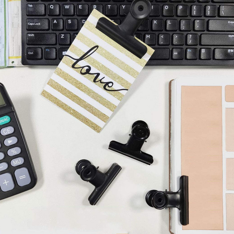 5-20gab. Sasaistes saspraudes Vidēja izmēra Metāla Apaļas Skavas Papīrs Antikvariāts Bronza/Sudrabs/Sarkans Misiņš/Melni rēķini Mājas Biroja Skola 32x30mm