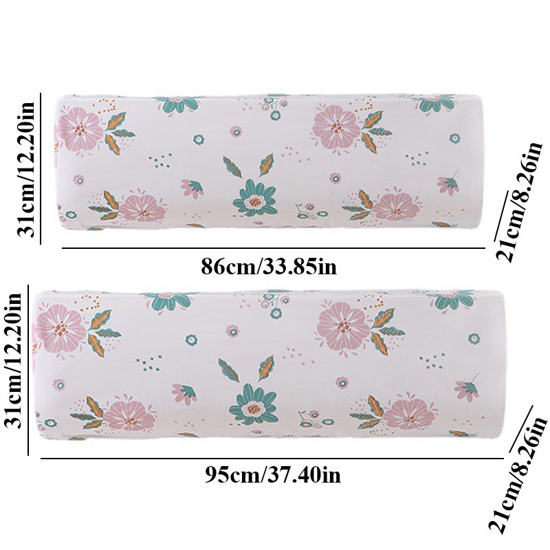 Oro kondicionieriaus apsauginis dėklas Apsauginiai dangteliai nuo dulkių namų dekoro oro kondicionieriaus dangtelis spausdintas kabantis vandeniui atsparus vidaus namų audinys