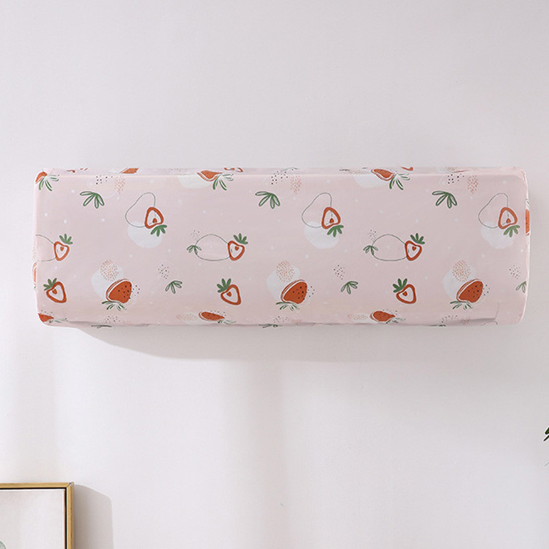 Oro kondicionieriaus apsauginis dėklas Apsauginiai dangteliai nuo dulkių namų dekoro oro kondicionieriaus dangtelis spausdintas kabantis vandeniui atsparus vidaus namų audinys