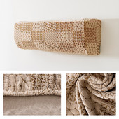 Paprastas pakabinamas oro kondicionieriaus dangtelis Fresh Pattern Oro kondicionavimo apsauga Sieninis oro kondicionieriaus dangtelis Nordic Decor