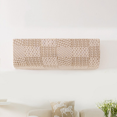 Paprastas pakabinamas oro kondicionieriaus dangtelis Fresh Pattern Oro kondicionavimo apsauga Sieninis oro kondicionieriaus dangtelis Nordic Decor