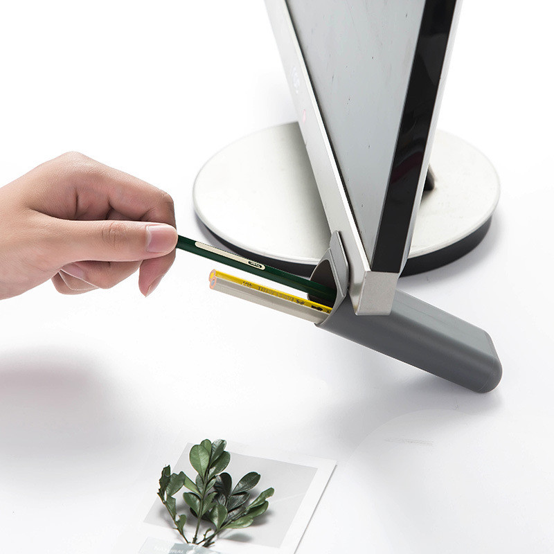 Taisnstūrveida galddatoru kastes datoru monitori kabatas pildspalvu konteineru saime daudzfunkciju radošās skolas biroja kancelejas preces