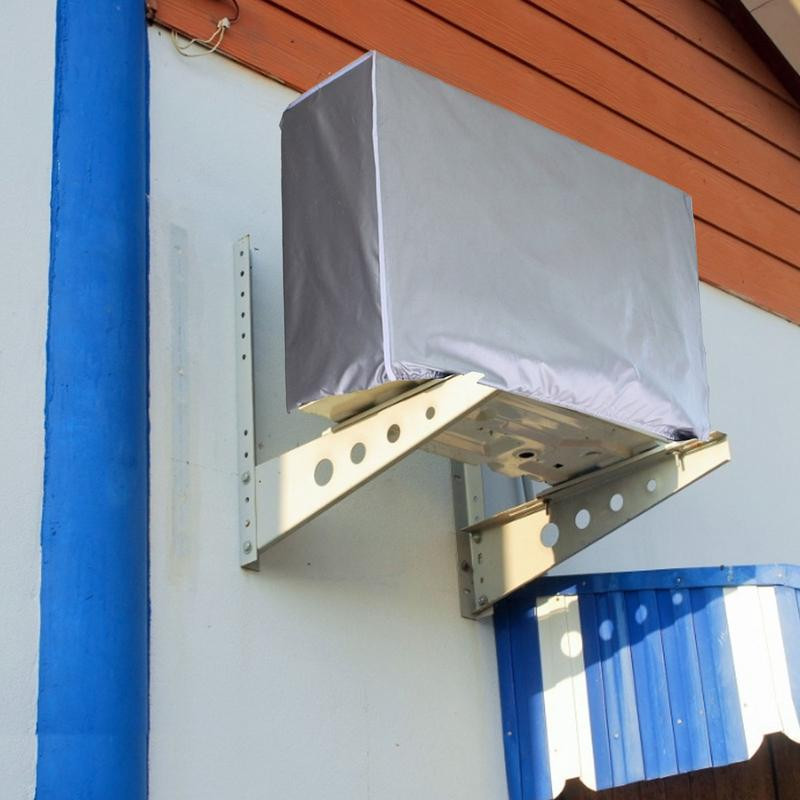 Centrālais maiņstrāvas pārsegs ūdensizturīgs gaisa kondicioniera vāks ārējām ierīcēm ziemas āra lieljaudas ūdensizturīgs izolācijas aizsargs