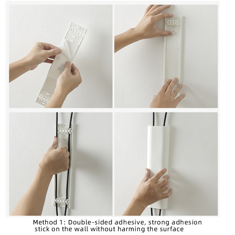 30 cm „Raceway“ sieninio laido kanalo dangtelis Lipnus sieninis tinklo kabelių nukreipimo įrenginys, ekranavimas maitinimo laido laikymo įtaisas