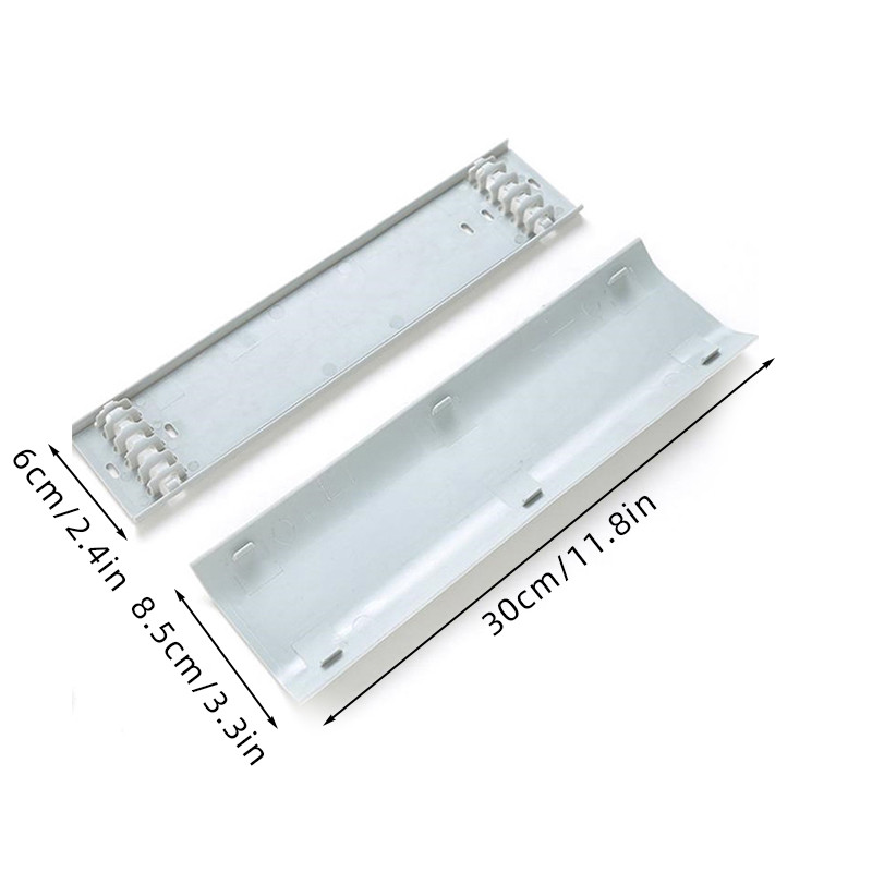 30 cm „Raceway“ sieninio laido kanalo dangtelis Lipnus sieninis tinklo kabelių nukreipimo įrenginys, ekranavimas maitinimo laido laikymo įtaisas