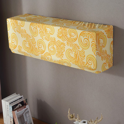 Pie sienas stiprināms Clim Cover Stretch Printed Gaisa kondicionētāja aizsargvāciņš Noņemams pie sienas stiprināms gaisa kondicionētāja pārsegs