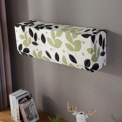 Pie sienas stiprināms Clim Cover Stretch Printed Gaisa kondicionētāja aizsargvāciņš Noņemams pie sienas stiprināms gaisa kondicionētāja pārsegs