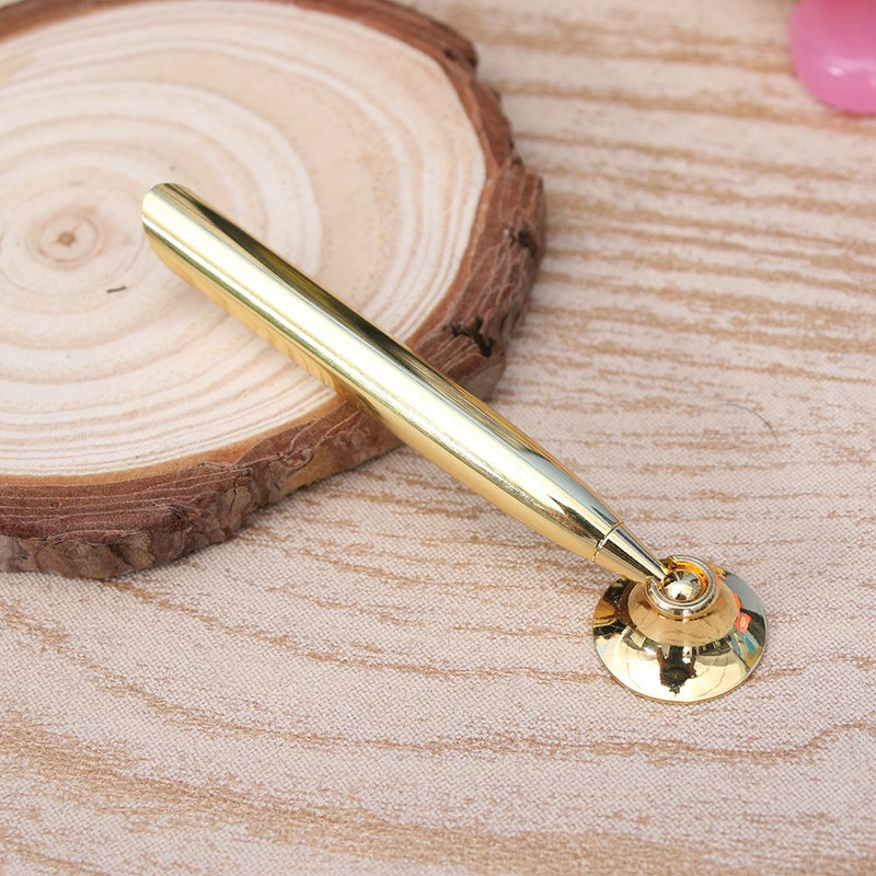 Galddatora sudraba pildspalvas zīmuļa turētājs lodīšu punkts, grozāms statīvs Piltuves pamats Dāvanu galds Piederuma garums Skolas biroja galda piederumi