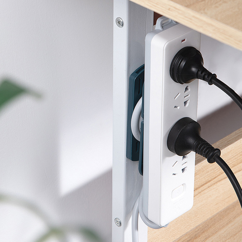 Στήριγμα καλωδίου Αυτοκόλλητο τοίχου, χωρίς βύσμα, λωρίδα σταθερής συσκευής Αυτοκόλλητη υποδοχή στερέωσης συρμάτινη διάταξη καλωδίου Ατζέντα τοίχου