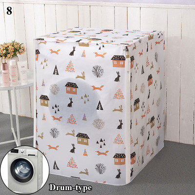 ūdensnecaurlaidīgs veļas mazgājamās mašīnas vāks ar priekšējo iekraušanu veļas mazgājamās mašīnas pārsegs, sakārtots rullītis veļas putekļu necaurlaidīgs aizsargs