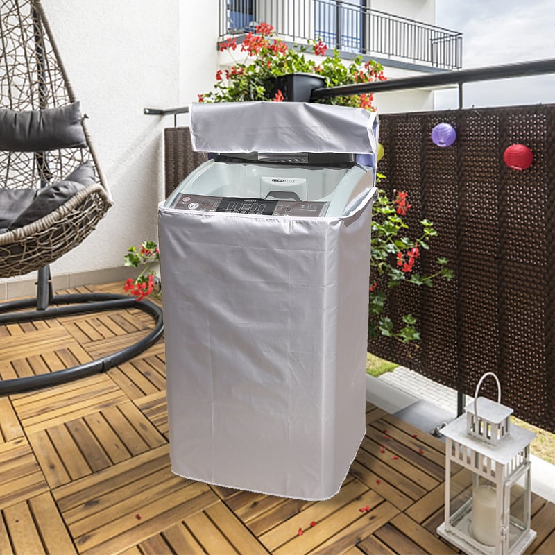 S/M/L/XL Poklopac za perilicu rublja Otvorena zaštitna navlaka za sušilicu rublja Otporna na prašinu Vodootporna navlaka za automatsku perilicu rublja