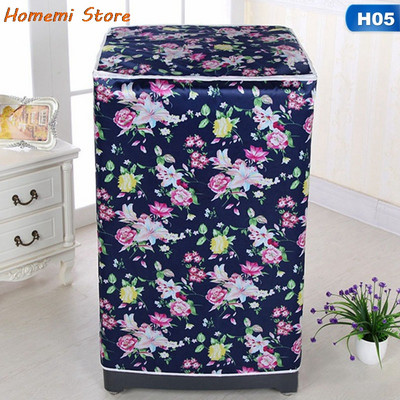 Drukāt Ūdensnecaurlaidīgs veļas mazgājamās mašīnas žāvētāja vāks Mājas Automātiskais rullīšu veļas rāvējslēdzējs Putekļu necaurlaidīgs korpuss Sauļošanās aizsargpārklājums