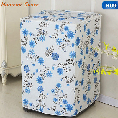 Drukāt Ūdensnecaurlaidīgs veļas mazgājamās mašīnas žāvētāja vāks Mājas Automātiskais rullīšu veļas rāvējslēdzējs Putekļu necaurlaidīgs korpuss Sauļošanās aizsargpārklājums