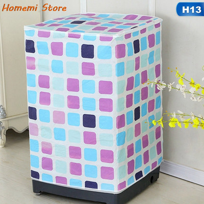 Drukāt Ūdensnecaurlaidīgs veļas mazgājamās mašīnas žāvētāja vāks Mājas Automātiskais rullīšu veļas rāvējslēdzējs Putekļu necaurlaidīgs korpuss Sauļošanās aizsargpārklājums