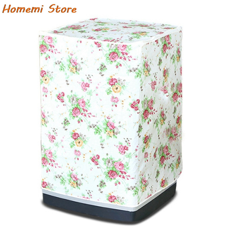 Drukāt Ūdensnecaurlaidīgs veļas mazgājamās mašīnas žāvētāja vāks Mājas Automātiskais rullīšu veļas rāvējslēdzējs Putekļu necaurlaidīgs korpuss Sauļošanās aizsargpārklājums