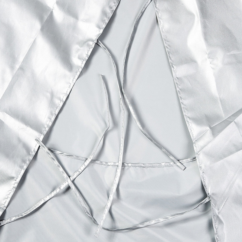 Skalbimo mašinos dangtelis Poliesteris, atsparus vandeniui iš viršaus įkraunamas skalbinių džiovintuvo dangtis Apsauginis nuo saulės skalbinių sidabro dangos dulkėms atsparus dangtelis