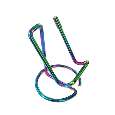 1PC Držač posjetnica Stalak za mobilni telefon za stol Slatki metalni držač zaslona Uredski stolni držač kartice s imenom za muškarce Žene