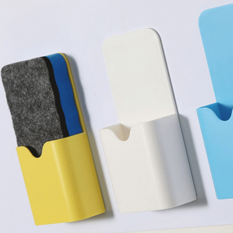 Magnētiskā ledusskapja uzglabāšanas kastīte marķieris zīmuļa pildspalvas turētājs rakstāmgalds uzglabāšanas organizators konteiners magnēts plastmasas biroja piederumi