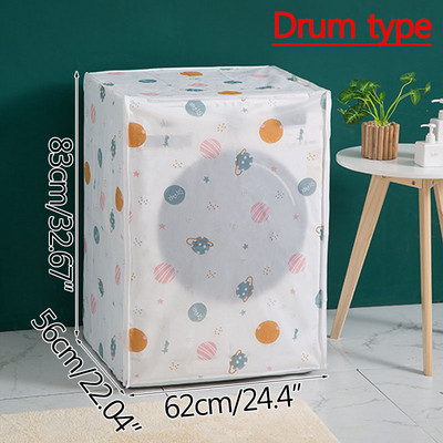 PEVA Vodootporna navlaka za perilicu rublja Poklopac za prašinu Kućni automatski pulsator Vrsta bubnja Patent zatvarač Prašina Kupaonski pribor