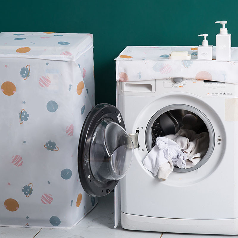 PEVA Vodootporna navlaka za perilicu rublja Poklopac za prašinu Kućni automatski pulsator Vrsta bubnja Patent zatvarač Prašina Kupaonski pribor