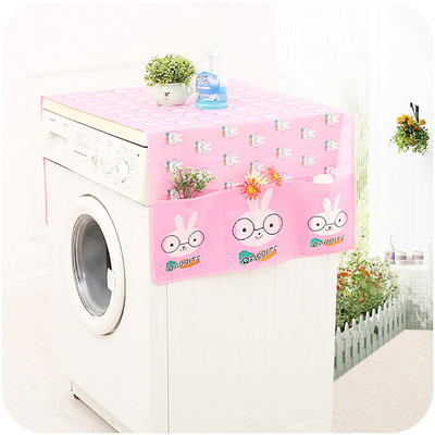 High Quality PEVA Washing Machine Cover Dust Proof Washing Machine Coat Water Proof Cover Refrigerator Cover Housing Accessories