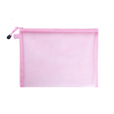 Fermoar din plastic Dosar pentru fișiere PVC A5 Geantă de arhivare pentru documente Cutie pentru documente Carți de accesorii Geanta de depozitare Rechizite de birou etui pentru creion