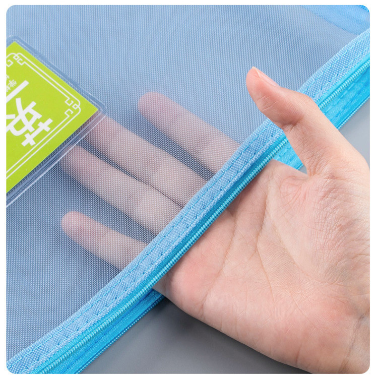 Fermoar din plastic Dosar pentru fișiere PVC A5 Geantă de arhivare pentru documente Cutie pentru documente Carți de accesorii Geanta de depozitare Rechizite de birou etui pentru creion