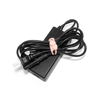 5PCS силиконов кабел за данни Щипка за органайзер за съхранение USB проводник Кабел за слушалки Ptotector Държач за съхранение Телефонен кабел Лента за свързване
