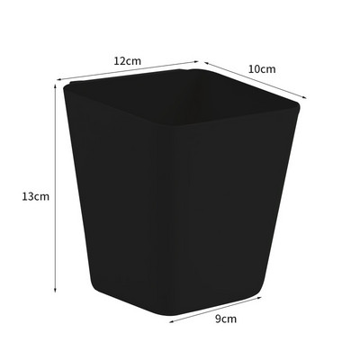 Mājsaimniecības aizmugurē piekarināms plastmasas glabāšanas grozs Virtuve Vannas istaba Mini organizatori mazām lietām, pārnēsājama uzglabāšanas kaste