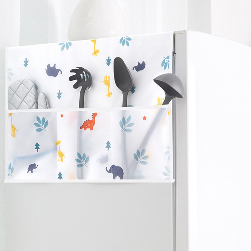 Veļas mašīnas vāks Ūdensizturīgs putekļu necaurlaidīgs aizsargs Ledusskapis Veļas mašīnas piederumi Funda Lavadora PEVA putekļu pārsegs