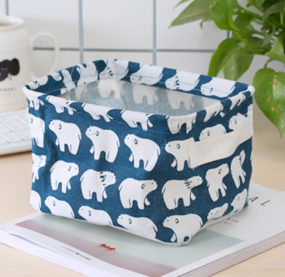 Galddatoru glabāšanas grozs Dažādas apakšveļas rotaļlietu uzglabāšanas kaste Kosmētikas grāmatu organizators Kancelejas preču konteiners Veļas grozs